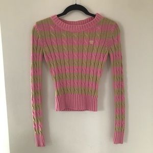 Knit Aeropostale Crop Top Sweater